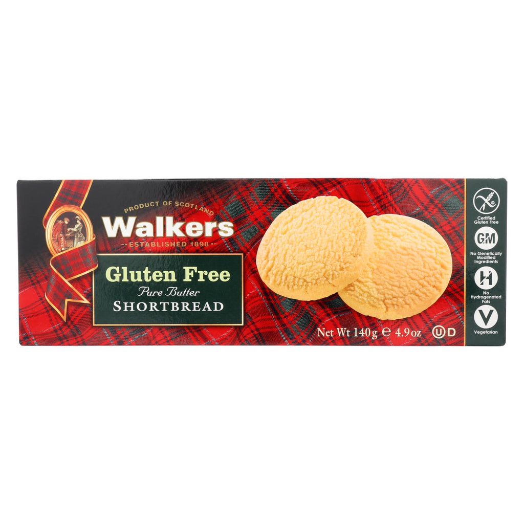 Walkers Shortbread Short Bread Cookies - Round - Case Of 6 - 4.9 Oz.