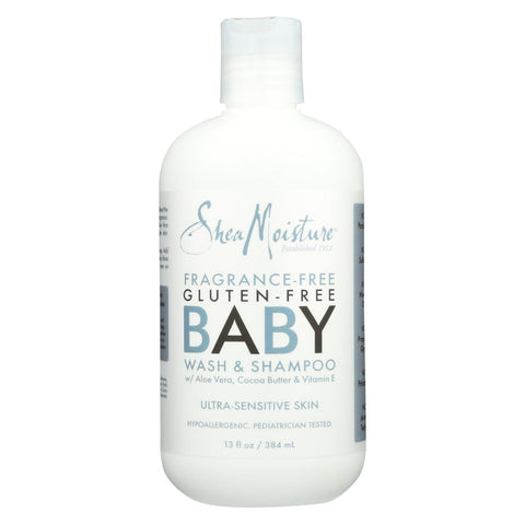 Sheamoisture Wash And Shampoo - Extra-mild - Baby - Ultra Sensitive - 13 Oz