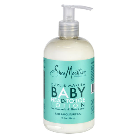 Sheamoisture Lotion - Head-to-toe - Baby - Olive And Marula - 13 Oz