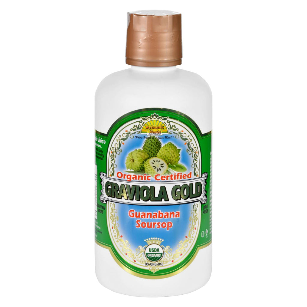 Dynamic Health Juice - Graviola Gold - Organic Certified - 32 Oz