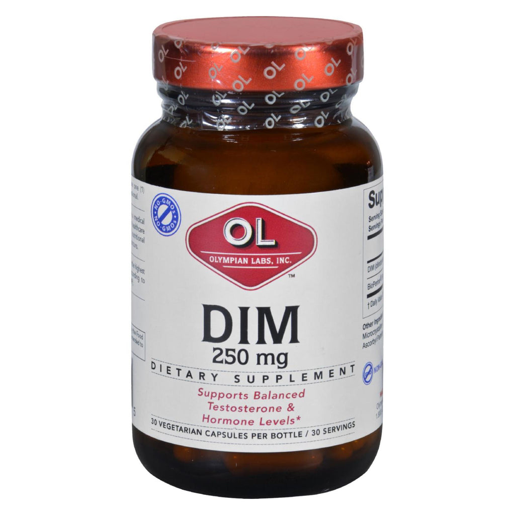 Olympian Labs Dim - 250 Mg - 30 Vegetarian Capsules