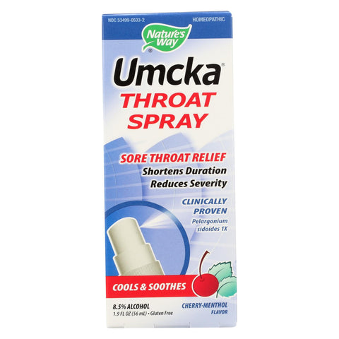 Nature's Way - Throat Spray - Umcka - Cherry - 1.9 Oz - 1 Each