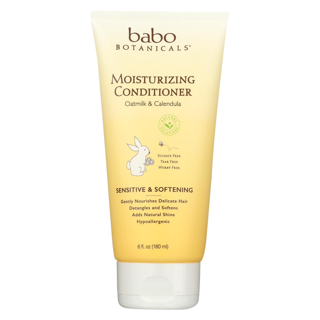 Babo Botanicals - Conditioner - Moisturizing - Oatmilk - 6 Oz