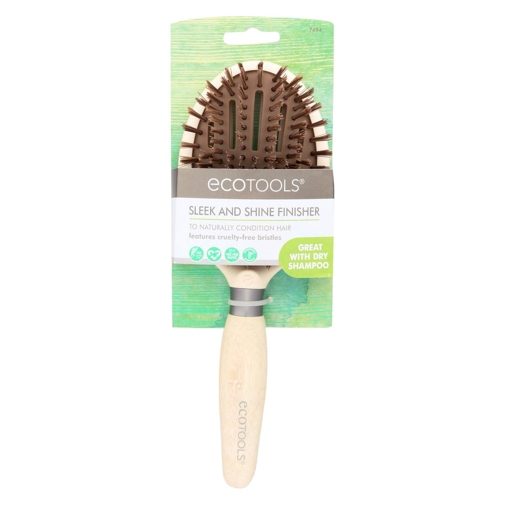 Eco Tool Hair Brush - Sleek + Shine Finisher - 3 Count