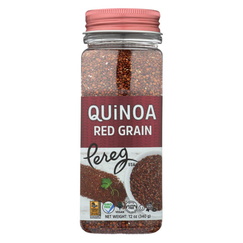 Pereg Quinoa - Red Grain - Case Of 6 - 12 Oz.