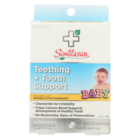 Similasan Baby Teething And Tooth Support - 135 Tablets