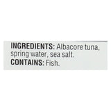 Natural Sea Wild Albacore Tuna Pouch - With Sea Salt - Case Of 12 - 3 Oz.