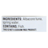 Natural Sea Wild Albacore Tuna Pouch - Unsalted - Case Of 12 - 3 Oz.