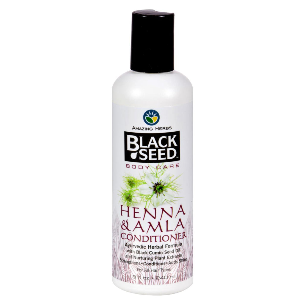 Black Seed Conditioner - Henna And Amla - 8 Oz