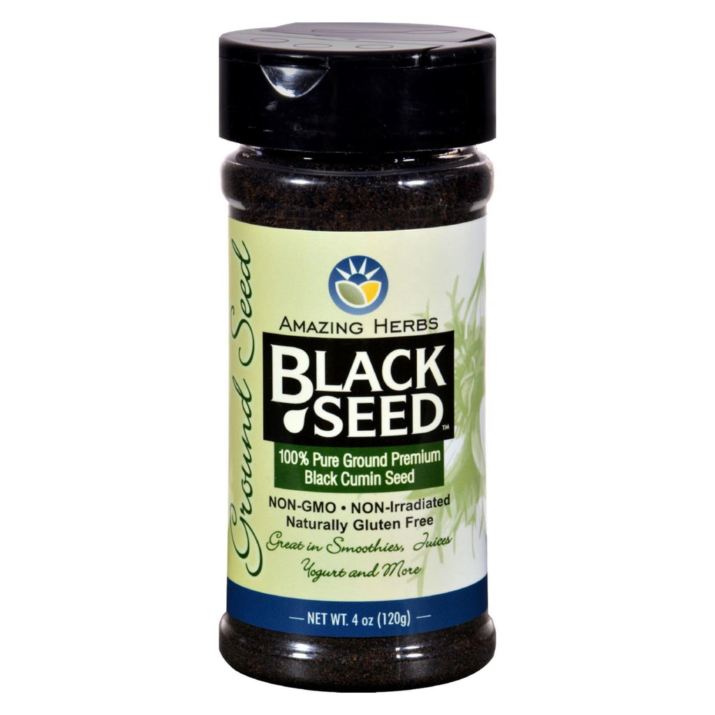 Black Seed Black Cumin Seed - Ground - 4 Oz