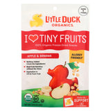 Little Duck Organics Freeze Dried Snacks - Apple And Banana - Case Of 6 - 0.75 Oz.