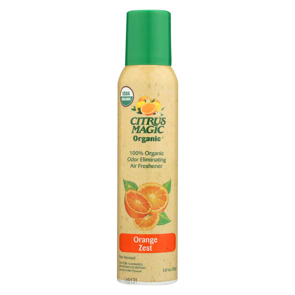 Citrus Magic Air Freshener - Odor Eliminating - Spray - Fresh Orange - 3.5 Oz