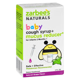 Zarbee's Cough Syrup And Mucus Reducer - Baby - 2 Oz