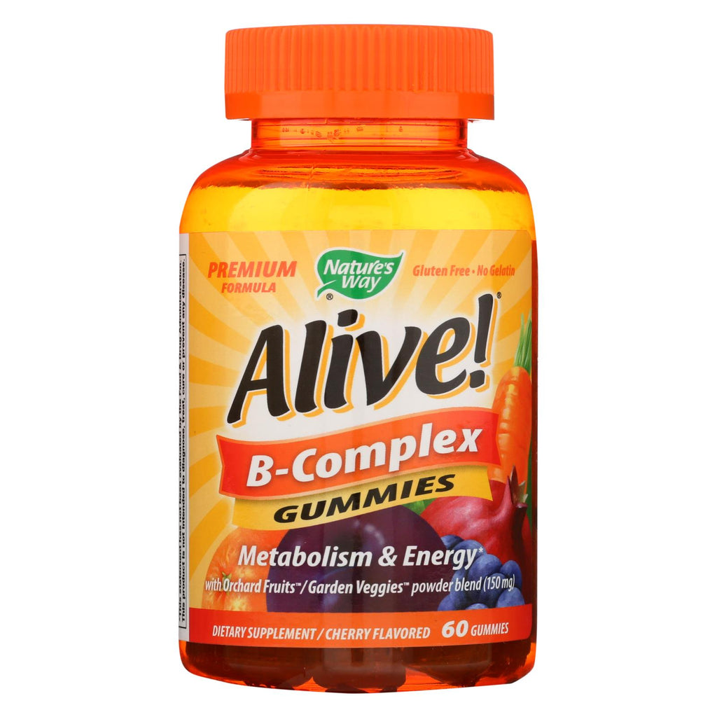 Nature's Way - Alive! B-complex Gummies - 60 Gummies