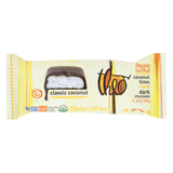 Theo Chocolate Coconut Bites - Dark Chocolate Classic Coconut - Case Of 12 - 1.3 Oz.