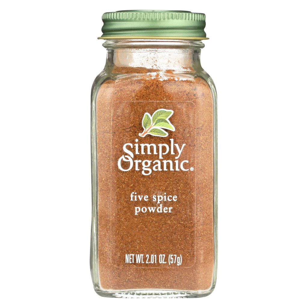 Simply Organic Five Spice Powder - Case Of 6 - 2.01 Oz.