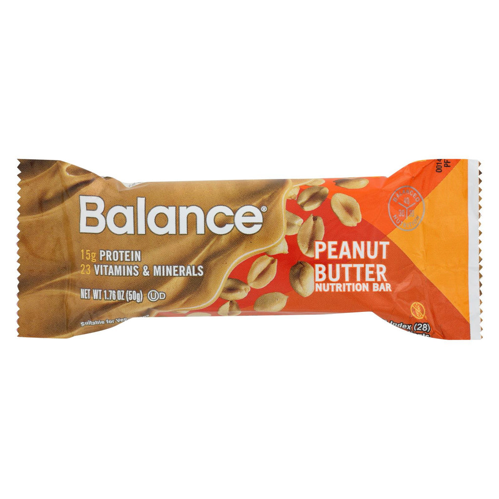 Balance Bar - Peanut Butter - 1.76 Oz - Case Of 6