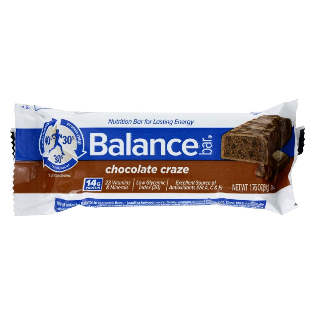 Balance Bar - Chocolate Craze - 1.76 Oz - Case Of 6