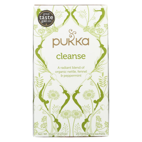 Pukka Herbal Teas Tea - Organic - Herbal - Cleanse - 20 Bags - Case Of 6