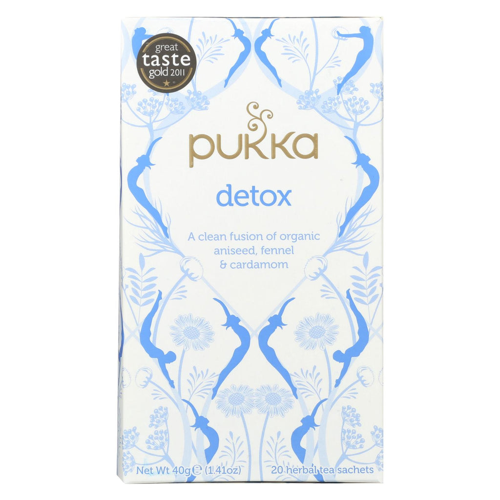 Pukka Herbal Teas Tea - Organic - Herbal - Detox - 20 Bags - Case Of 6