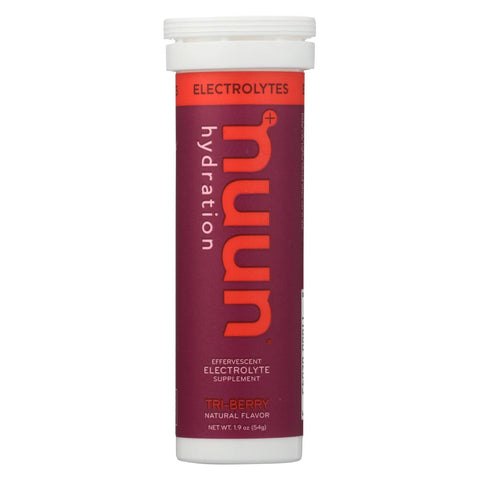 Nuun Hydration Nuun Active - Tri - Berry - Case Of 8 - 10 Tablets