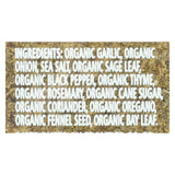 Simply Organic Turkey Rub - Case Of 6 - 2.43 Oz.