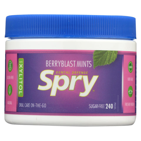 Spry Xylitol Mints - Berry Blast - 240 Count