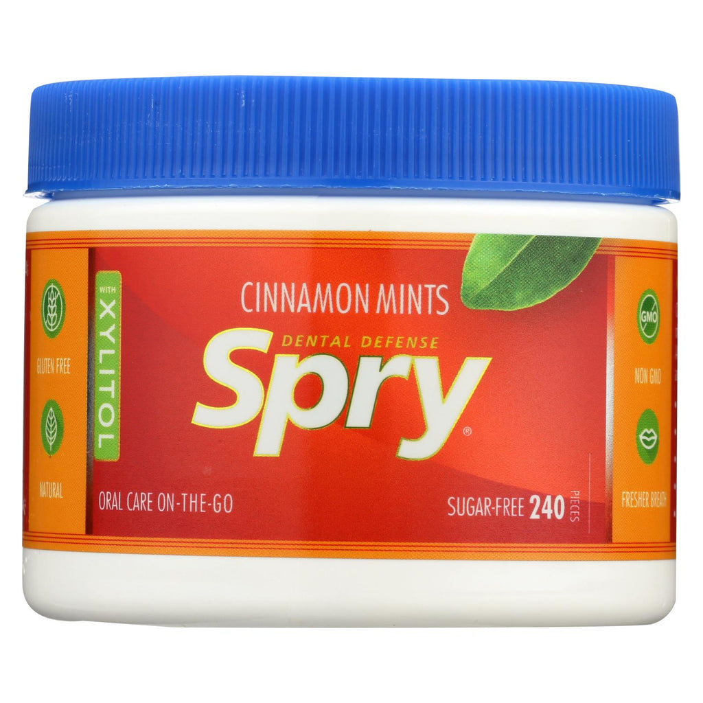 Spry Xylitol Gems - Cinnamon - 240 Count