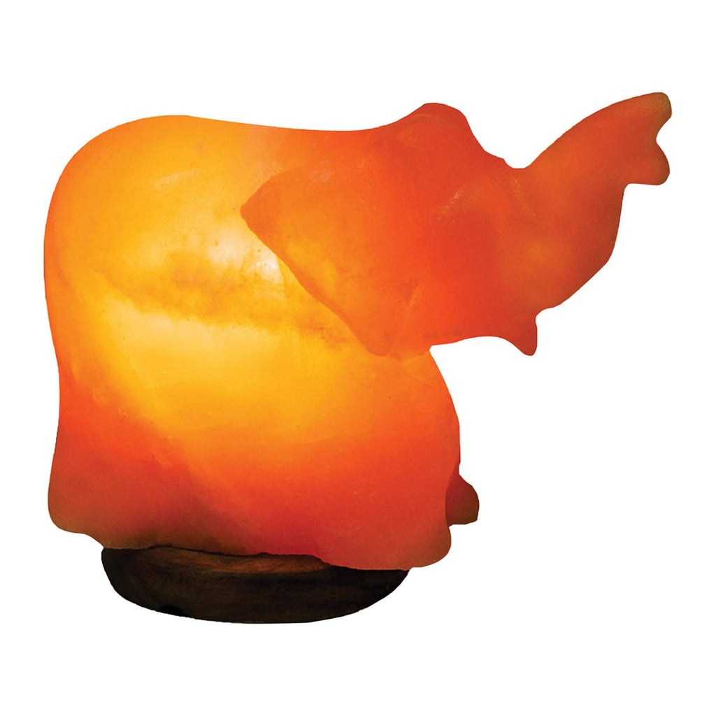 Evolution Salt Crystal Salt Lamp - Elephant - 1 Count