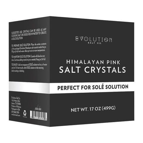 Evolution Salt Sole Crystals - Refill - 17 Oz