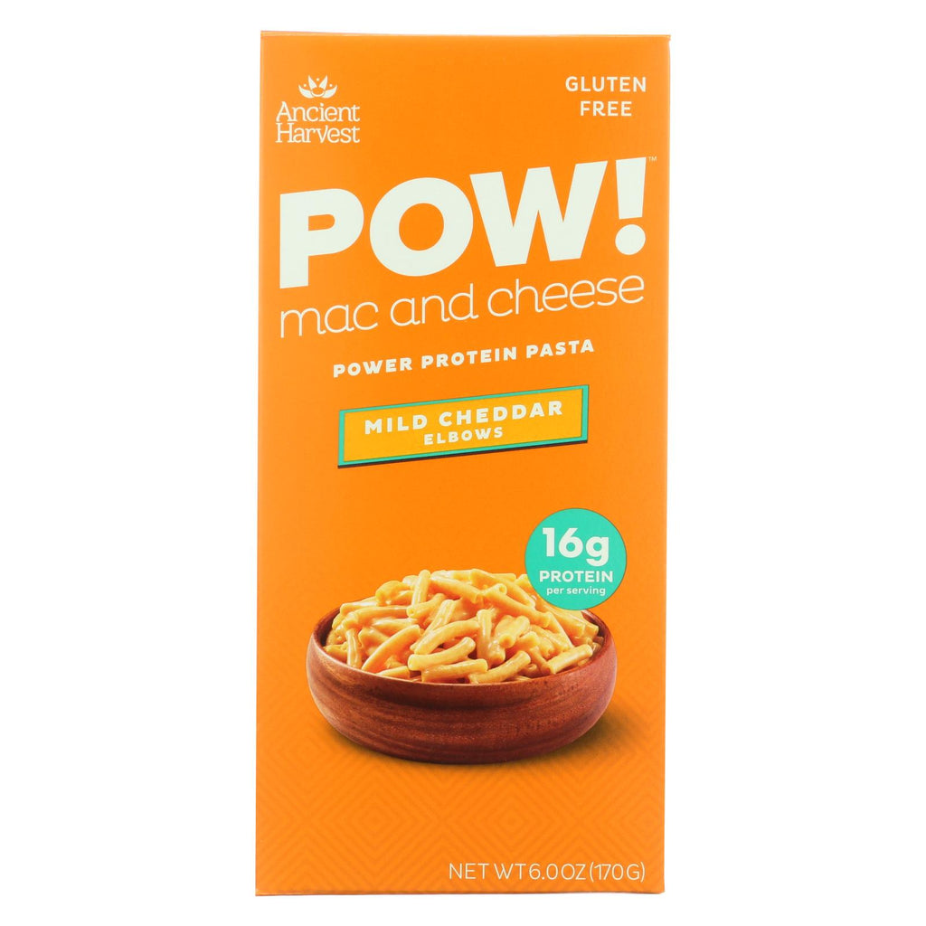 Ancient Harvest Mac And Cheese - Supergrain - Lentil And Quinoa - Mild Cheddar With Elbows - Gluten Free - 6.5 Oz - Case Of 6