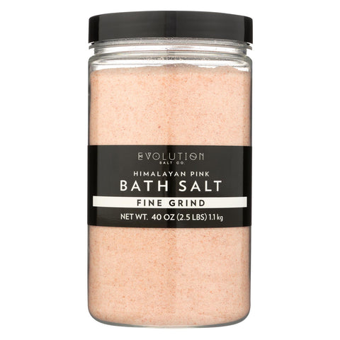 Evolution Salt Bath Salt - Himalayan - Fine - 26 Oz