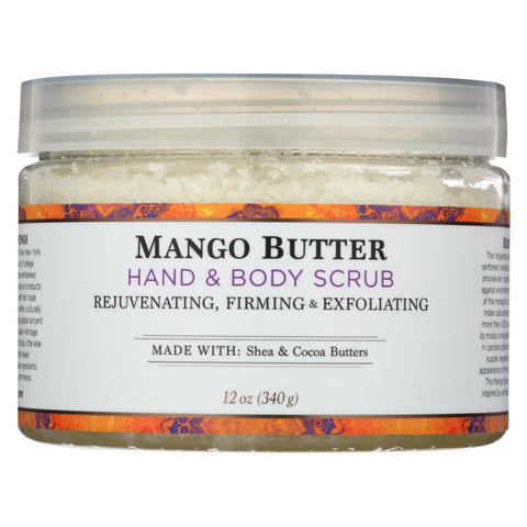 Nubian Heritage Hand And Body Scrub - Mango Butter - 12 Oz