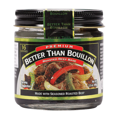 Better Than Bouillon Seasoning - Roasted Beef Base - Case Of 8 - 3.5 Oz.