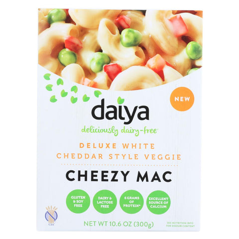 Daiya Foods - Cheezy Mac Deluxe - White Cheddar Style - 10.6 Oz. - Case Of 8