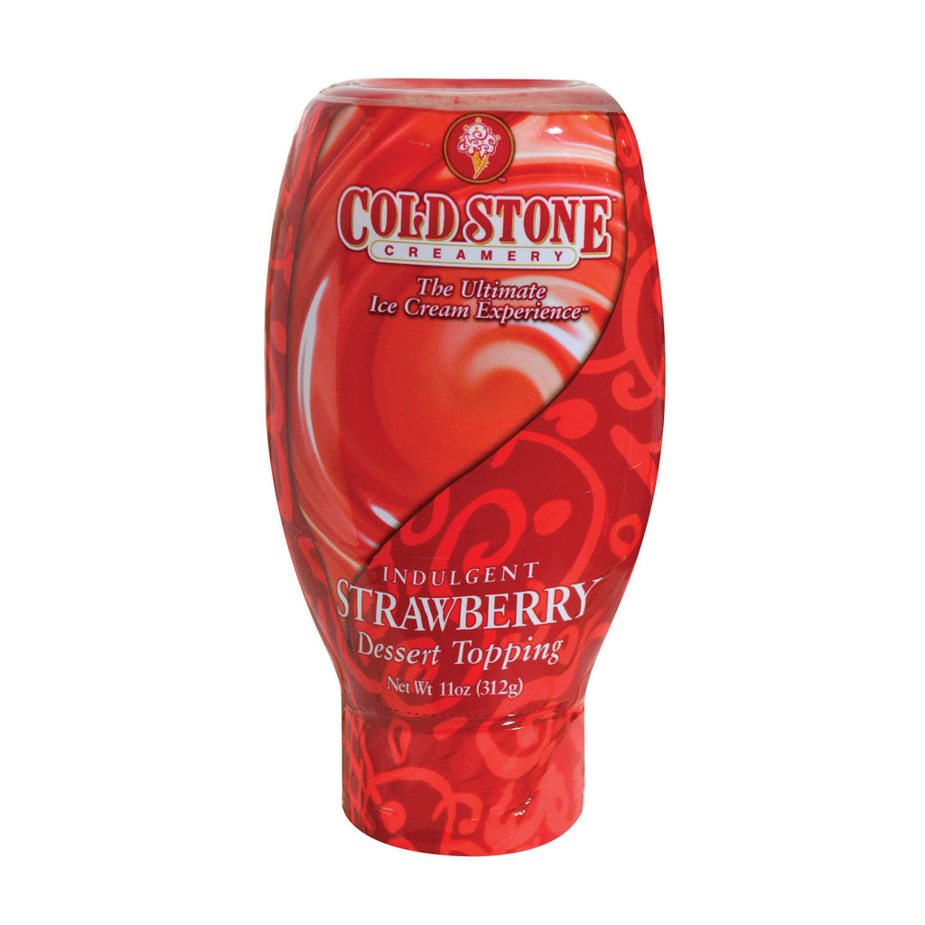 Cold Stone Creamery Dessert Topping - Indulgent Strawberry - Case Of 6 - 11 Oz.