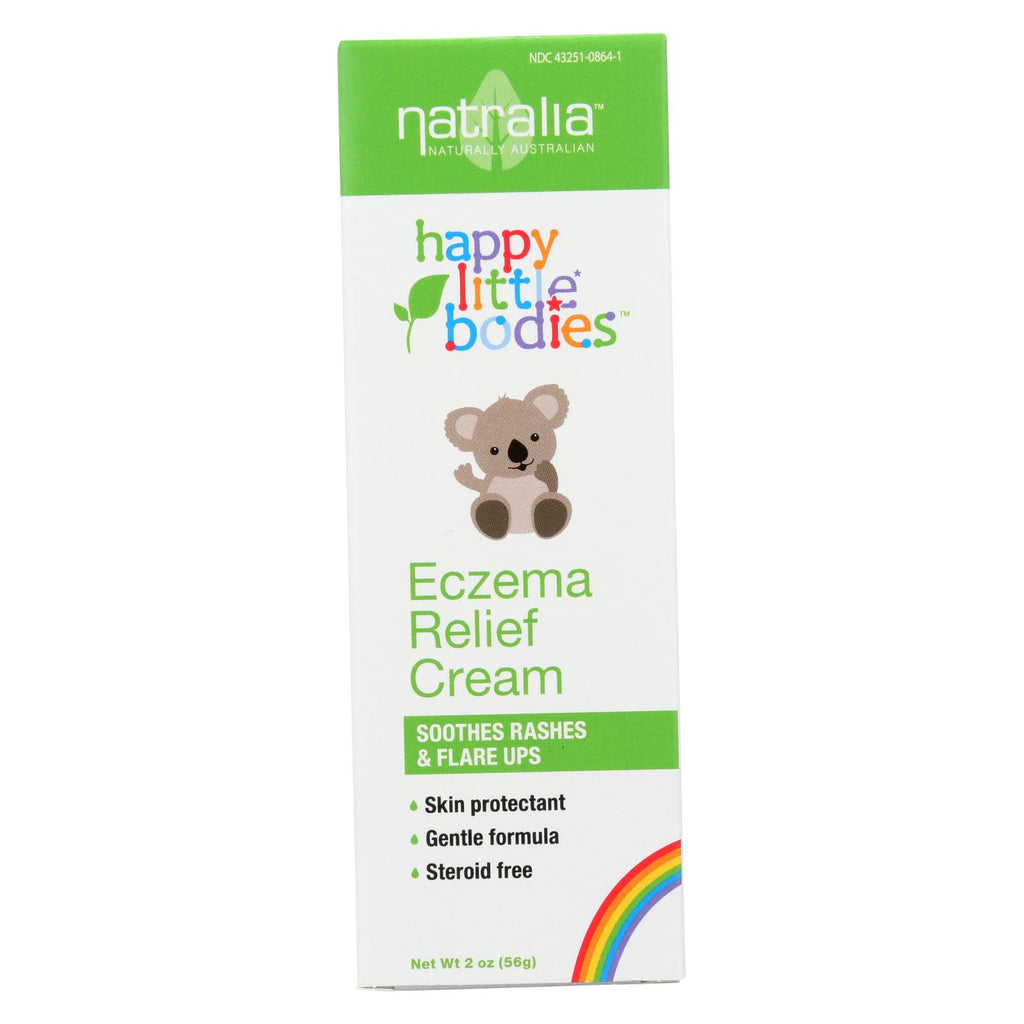 Happy Little Bodies Eczema Relief Cream - Natralia - 2 Oz