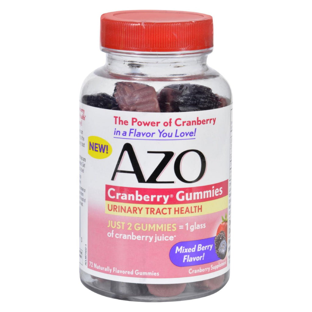 Azo Cranberry Gummies - 72 Count