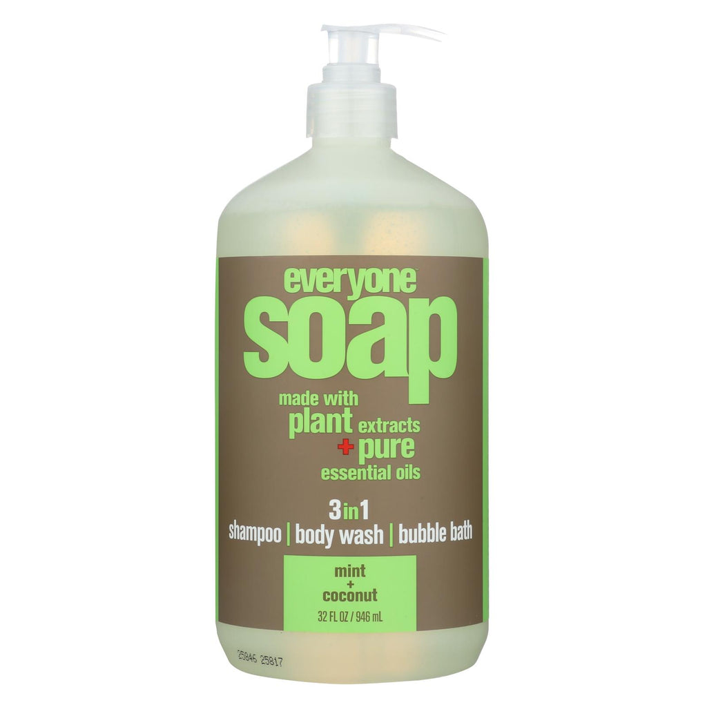 Eo Products - Hand Soap - Natural - Everyone - Liquid - Mint And Coconut - 32 Oz