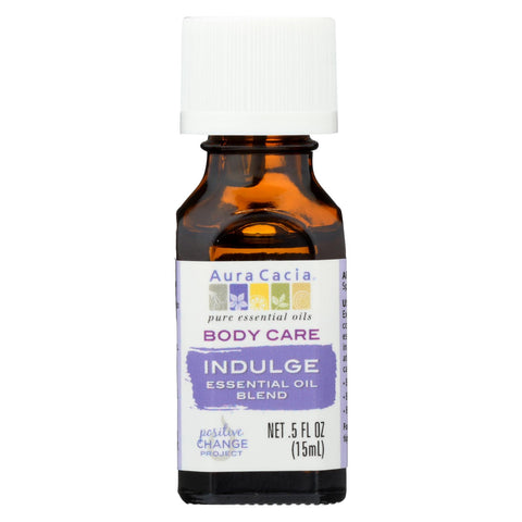 Aura Cacia - Essential Oil Blend - Body - Indulge - .5 Oz