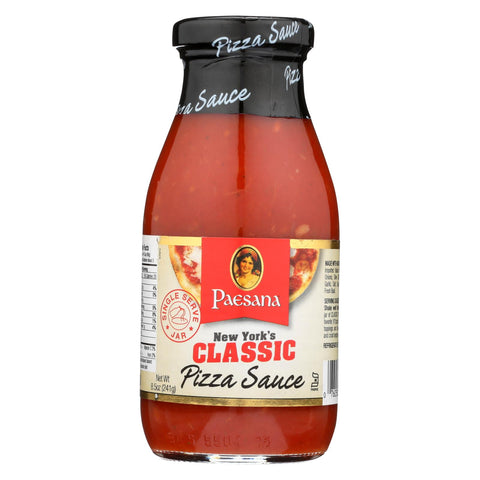 Paesana Classic Pizza Sauce - Serve Jar - Case Of 6 - 8.5 Oz.