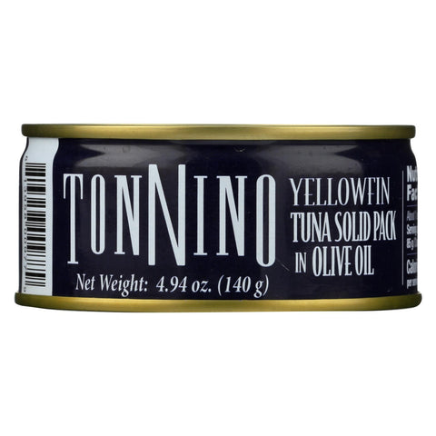 Tonnino Tuna Light - Olive Oil - Case Of 12 - 4.9 Oz.