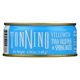 Tonnino Tuna Light - Water - Case Of 12 - 4.9 Oz.