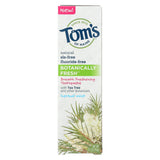 Tom's Of Maine Toothpaste - Botanically Fresh - Case Of 6 - 4.7 Oz