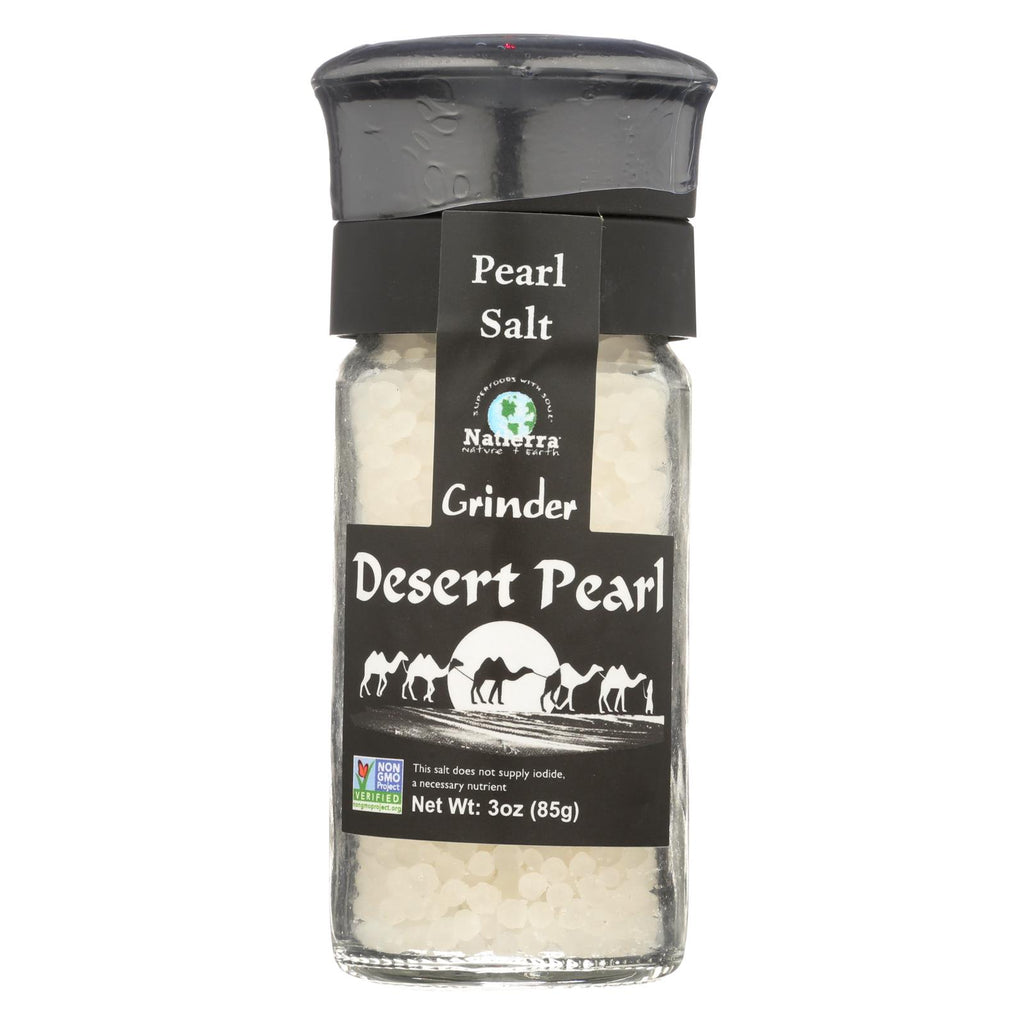 Natierra Himalania Pearl Salt Grinder - Desert - Case Of 6 - 3 Oz.