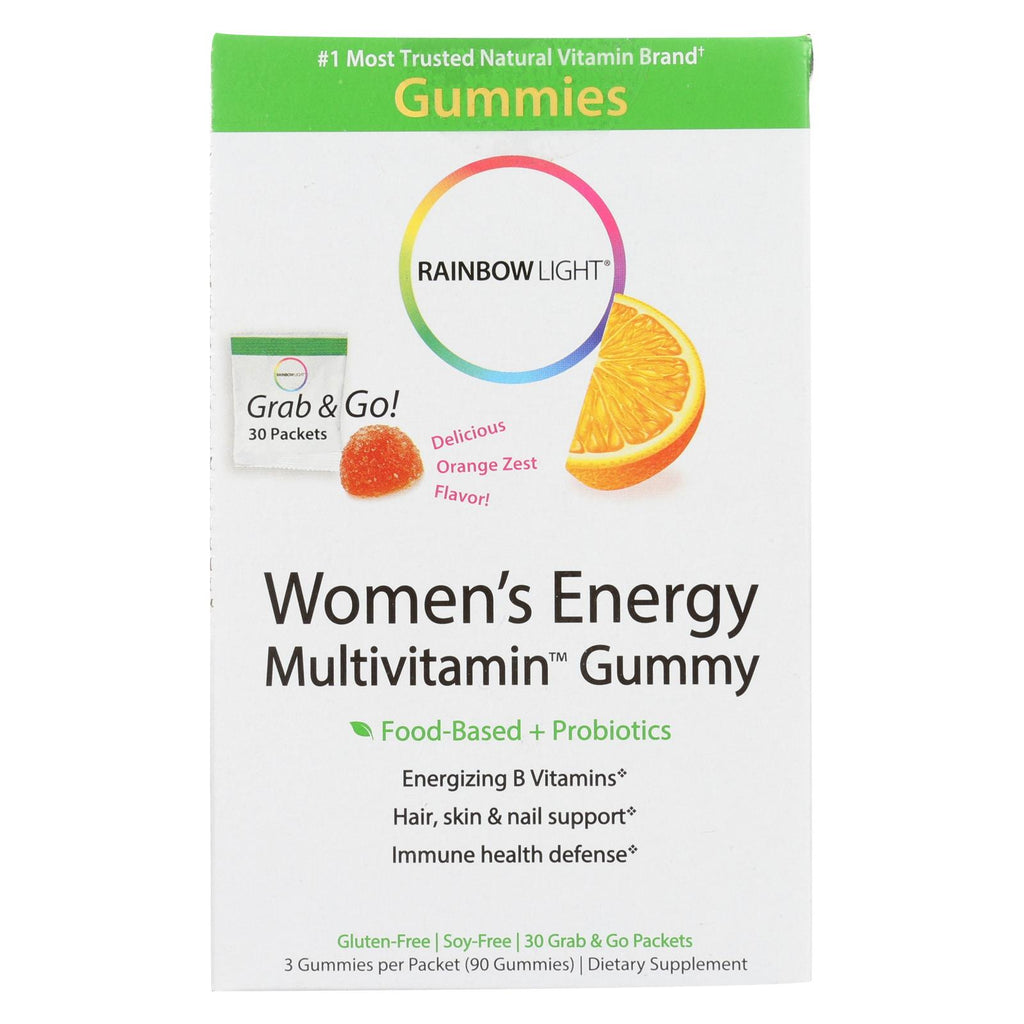 Rainbow Light Womens Multivitamin - Energy - Gummy - 30 Packets