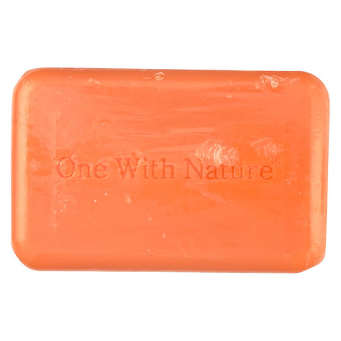 One With Nature Bar Soap - Orange Blossom - Case Of 6 - 4 Oz.