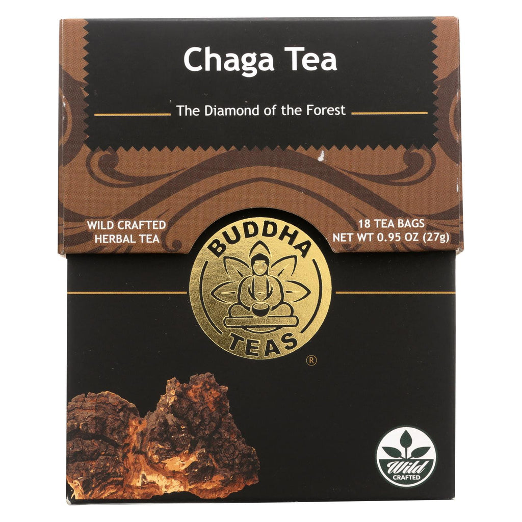 Buddha Teas -tea - Chaga Tea - Case Of 6 - 18 Bag