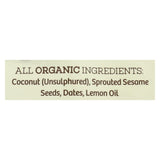 Go Raw - Organic Sprouted Cookies - Lemon - Case Of 12 - 3 Oz.