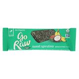 Go Raw - Organic Sprouted Bar - Sweet Spirulina - Case Of 10 - 0.493 Oz.